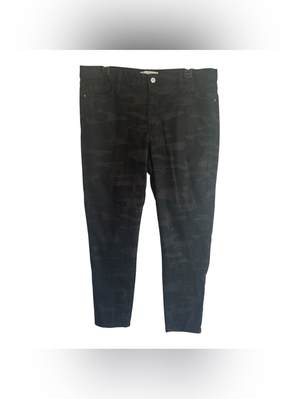 Social Standard Sanctuary Jeans Ankle Skinny Women’s 16 Denim Black Camouflage